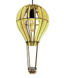 Çocuk Genç Odası Için Doğal Ahşap Mdf 3d Puzzle Lazer Kesim Uçan Balon Avize