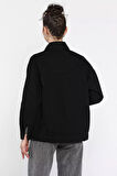 Kadın Oversize Jean Kot Ceket
