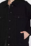 Kadın Oversize Jean Kot Ceket