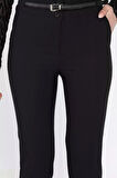 İnce Kemerli Kadın Pantolon