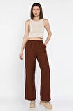 Kadın Bel Lastikli Palazzo Pantolon