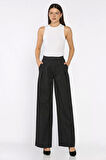 Kadın Çizgili Palazzo Pantolon