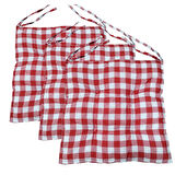 3'LÜ SİLİKON ELYAF DOLGULU BAĞCIKLI PÖTİKARE SANDALYE MİNDERİ