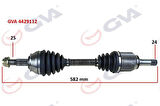 GVA 4429112 Komple Aks Sol Fiorino 1.3 Multijet 07-13 582mm Aks Lale Lı 51783824
