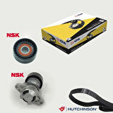 GVA 59A1107 Alternatör Gergi Kiti Kütüklü Clio II-Kangoo -Megane I-Scenic I-Logan 1.4-1.6 16V Klimalı Hıdr K015PK1750 7701477521