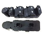 GVA 8050010 Cam Açma Anahtarı Citroen C4 Sol 04-11 Dörtlü-Ayna Ayarlı Çerçevesiz 6554.HA