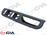 GVA 9116010G Dörtlü Cam Anahtar Çerçevesi Golf 4-Bora-Passat Gri 3B1867171E
