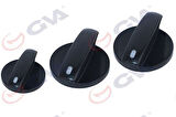 GVA 9152170 Kalorifer Klima Ayar Düğme Takımı Transporter T5 7H0819045F