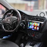 PEUGEOT 301 SİYAH 2012-2023  İÇİN4 GB RAM 64 GB HAFIZA ANDROID MULTIMEDIA TEYP