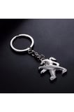 Peugeot 208 2012-2020 Anahtarlık 3d Metal Otomobil Anahtarlığı - Krom Kaplamalı Oto Anahtarlık