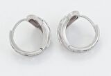 GiftWorld Zirkon Taş İkili Set / Yüzük + Bir Çift Küpe Silver Renk Vip Seri