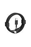 Samsung Galaxy Uyumlu 2 Metre 25W PD Usb-C to Type-c Hızlı Şarj Kablosu 3.A Qualcomm