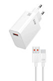 OPPO A78 A95 A96 5G F19 Find N Uyumlu 33W Süper Hızlı Şarj Aleti Seti Adaptör Usb to Type-c Kablo