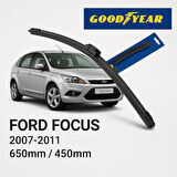 GOOD YEAR 2’li Set Muz Tipi Silecek Takımı Ford Focus 2007-2011 Ön Cam Sileceği 650mm-450mm