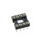 8 Pin 2X4 Precision Entegre Soketi