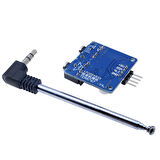 TEA5767 FM Stereo Radyo Alıcı Modülü + Anten  I2C Dijital Programlanabilir Düşük Güç 76Mhz-108Mhz