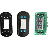 Röle Çıkışlı Dijital Termostat 12V Sıcaklık Kontrol Cihazı XH-W1308
