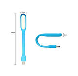 Beyaz Katlanabilir Usb Led Taşınabilir Okuma Işık Masa Lambası Bilgisayar Dizüstü Gece Aydınlatma