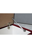 Vetra Chester Model Bordo Sandıklı Puf - Kapitoneli Model 140cm Sandıklı Bench