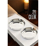 2 Lİ Set Çelik Küllük Veilleux Design.Glpzr