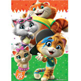 CAT 709 44 Kedi Puzzle 50 Parça - Ks Puzzle.Gzpxt