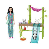 HKT77 Barbie Panda Bakımı Oyun Seti.Glpzr