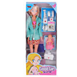 WG-115225A Aksesuarlı Doktor Bebek 29 cm -Vardem.Glpzr