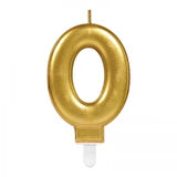 0 Rakam Mum Gold Renk.Gzpde