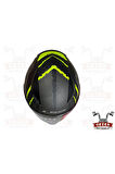 LS 2 RAPID RAVEN FULL FACE TAM KAPALI KASK SİYAH-NEON SARI-FİGÜRLÜ