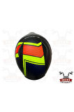 LS 2 RAPID2 EXTRA TAM KAPALI KASK MAT SİYAH-NEON SARI-KIRMIZI-NAVY MAVİ