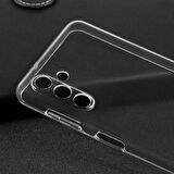 Samsung Galaxy A04S Kılıf Şeffaf İnce Esnek Silikon Kılıf Zipax-Süper