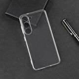 Samsung Galaxy A14 Kılıf Şeffaf İnce Esnek Silikon Kılıf Zipax-Süper