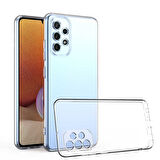 Samsung Galaxy A53 5G Kılıf Şeffaf İnce Esnek Silikon Kılıf Zipax-Süper