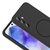 Samsung Galaxy A57 Uyumlu Kılıf M-safe Şarj Özellikli Zr-Meta