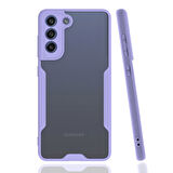 Samsung Galaxy S21 FE Kılıf Silikon Kapak Azn-Platin