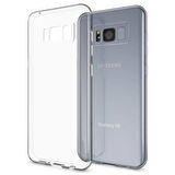 Samsung Galaxy S8 Plus Kılıf Şeffaf İnce Esnek Silikon Kılıf Zipax-Süper