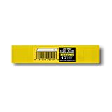 OLFA LB-SOL-10 Standart Tek Gövdeli (Kırımsız) Geniş Maket Bıçağı Yedeği (10 lu)