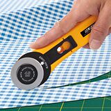 OLFA RTY-2/G Rotary Yuvarlak Maket Bıçağı (45mm Çaplı Orta Tasarım)