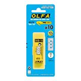 OLFA SKB-10/10B Çift Yönlü Emniyetli Maket Bıçağı Yedeği (10 lu)
