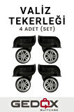 Gedox Valiz Tekerleği Çift Teker 01 4 Adet