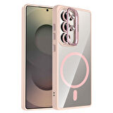 Samsung Galaxy S25 Ultra Kılıf Kamera Standlı Lens Koruyucu Hediyeli Zr-Etro