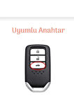 Honda Civic City Accord Cr-v Xr-v Anahtarsız Çaliştırma Nano Anahtar Kılıfı Yeşil Gold 1.ci Kalite