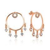 Gümüş Halka Kadın Küpe