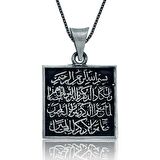 Gümüş Nazar Duası Kadın Kolye