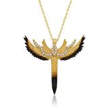 Gümüş Kılıç Kadın Kolye