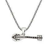 Gümüş Saz Erkek Kolye