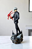 Anime Figürü Jujutsu Kaisen Satoru Gojo 18 Cm Sla Baskı El Boyama