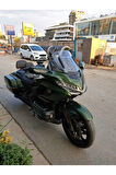 Honda Goldwing Bagger Siperlik Ön Cam 2018 2023 Model 38cm Şeffaf Renkli 4mm ORTA BOYLU CAM