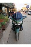 Honda Goldwing Bagger Siperlik Ön Cam 2018 2023 Model 38cm Siyah Renkli 4mm ORTA BOYLU CAM