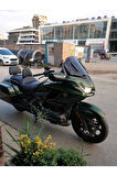 Honda Goldwing Bagger Siperlik Ön Cam 2018 2023 Model 65cm Siyah Renkli 4mm UZUN BOYLU CAM